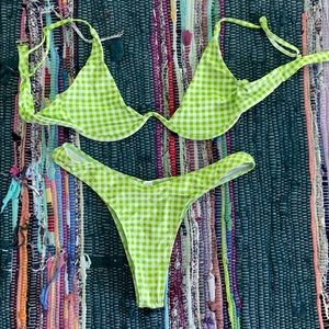 Two piece bathing suit